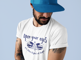 Vision of hope Eyes Graphic -Unisex Classic Crew T-Shirt